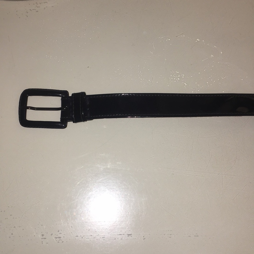 Black Yves Saint Laurent Belt